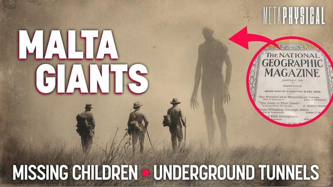 MALTA GIANTS, MISSING CHILDREN & UNDERGROUND TUNNELS [2025-10-31] - ROB COUNTS
