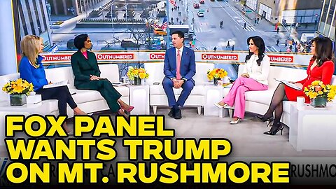 Fox Panel Nearly Climaxes At Thought Of Putting Trump’s Dumb Face On Mount Rushmore