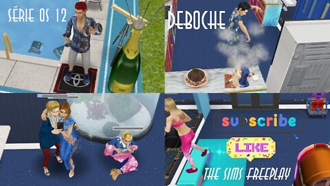 SÉRIE OS 12 DEBOCHE NOVA FASE THE SIMS FREEPLAY