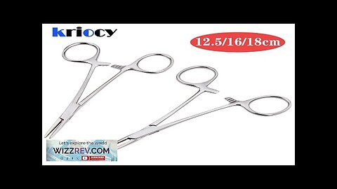 Hand Tool 12.5 16 18cm Hemostatic Forceps Pet Hair Clamp Fishing Locking Review