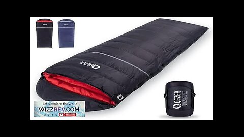 Bag for Adults 600 Fill Power Down Sleeping Bag Cold Weather Ultralight Review