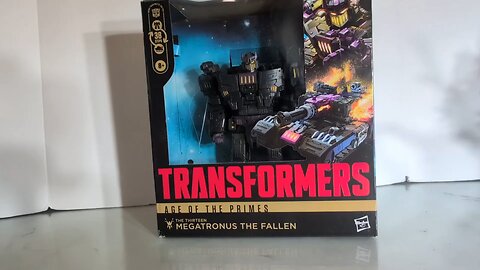 Age of the Primes The Thirteen Megatronus Transformers Leader Class Figure - Rodimusbill Review