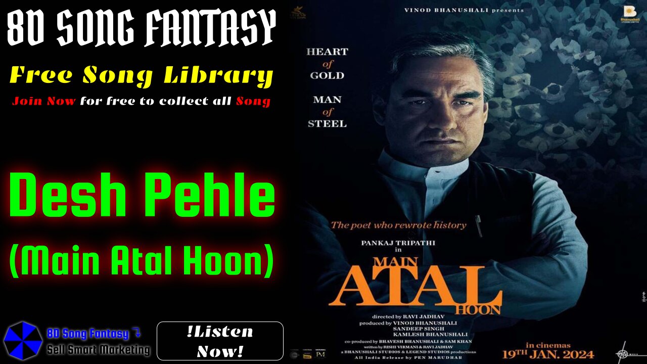 Desh Pehle(Main Atal Hoon) #8dsongfantasy