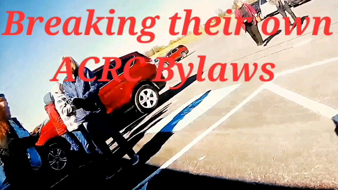 Republicans Breaking their own ACRC Bylaws 😲