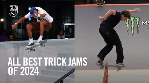 Top Moments from 2024 Best Trick Jams! - Alex Midler, Yuto Horigome, Louie Lopez and more...