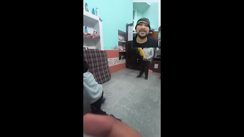 Playing cricket with nephew part 2