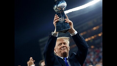 TRUMP'S REACTION TO SUPERBOWL 59