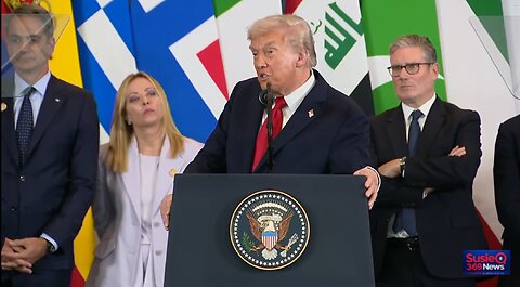 Trump speaks at Middle East peace summit in Egypt