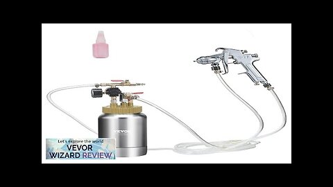 VEVOR 2L/0.5gal Spray Paint Pressure Pot Tank Lightweight Air Paint Pressure Pot Review