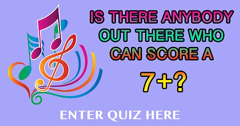 Are you going to be the first to score a 7+ in this hard music quiz?