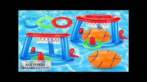 Inflatable toys Swimming Pool Beach accessories Inflatable Ring Throwing Ferrule Game Set Review