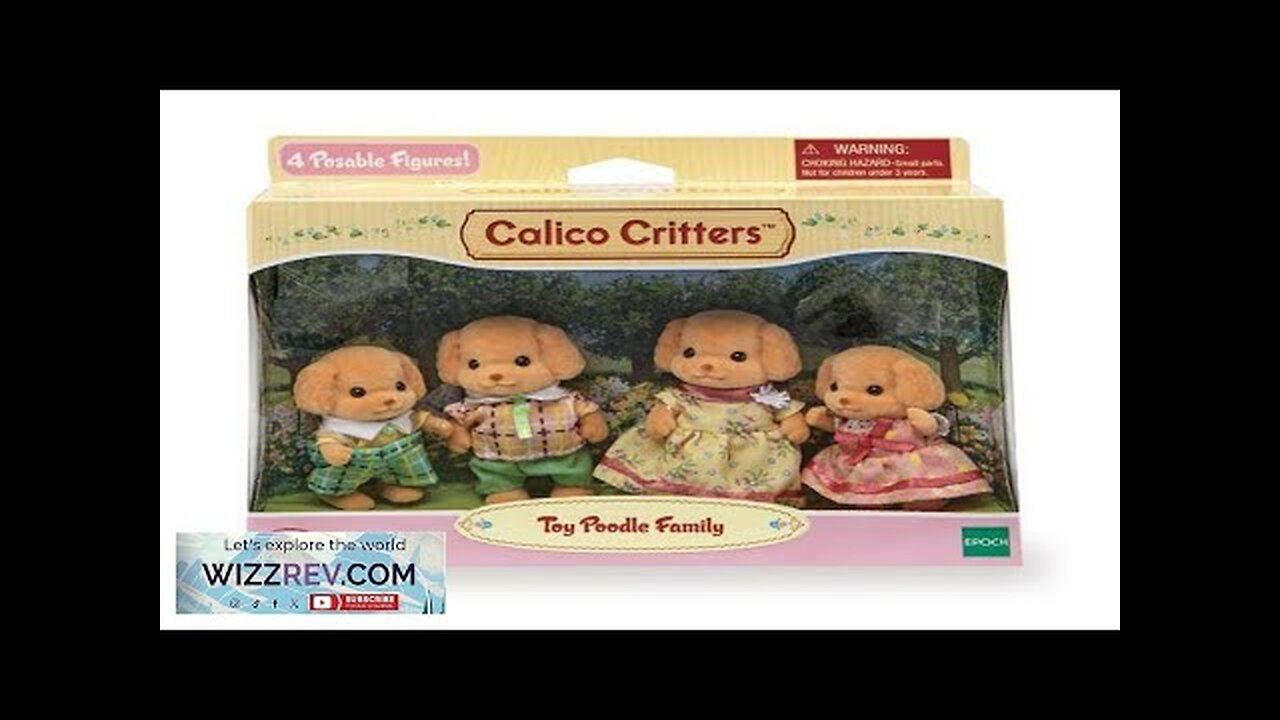 Sylvanian Families Toy Poodle Family Review