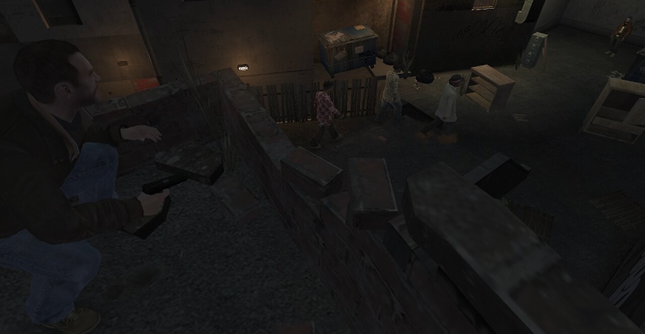 HE GAVE ME A GUN!! - GRAND THEFT AUTO IV GTA