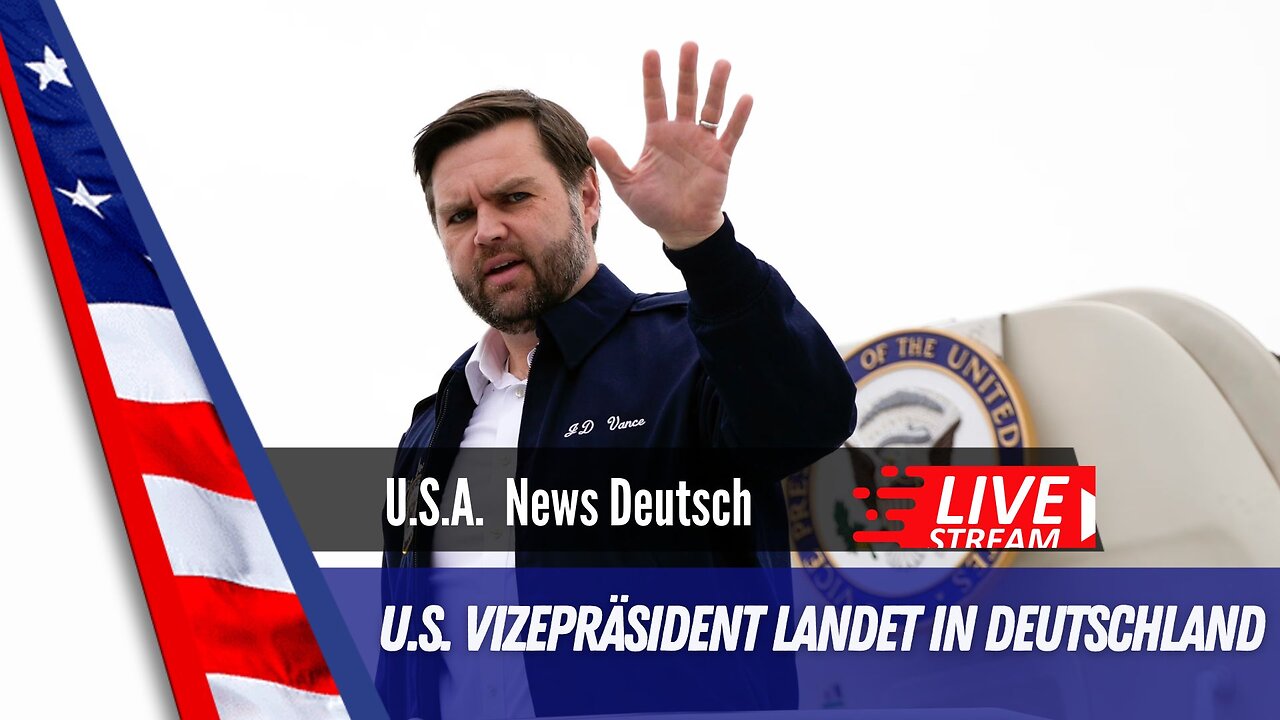 LIVE Vizepräsident J.D. Vance landet in Deutschland