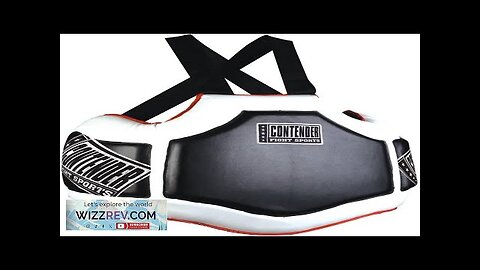 Contender Fight Sports Heavy Hitter Boxing Body Protector PBP Black/White Review