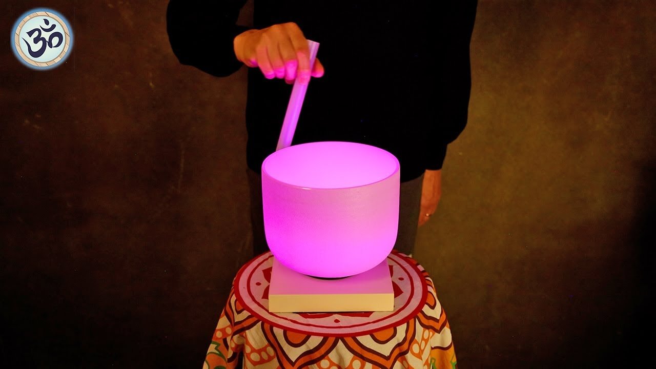 Crown Chakra Crystal Singing Bowls, Connect to the Universe, Let Go of Past Trauma, Cosmic Energy