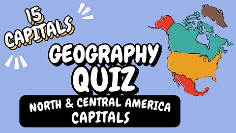 Can You Guess north and central america capitals? World Geography Challenge! 🌍