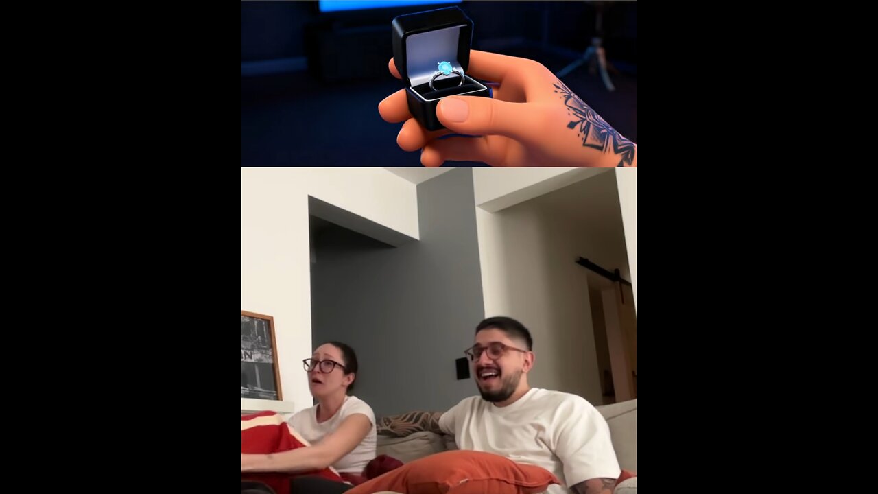 Joven sorprende a su amor con un tráiler de IA para pedirle matrimonio