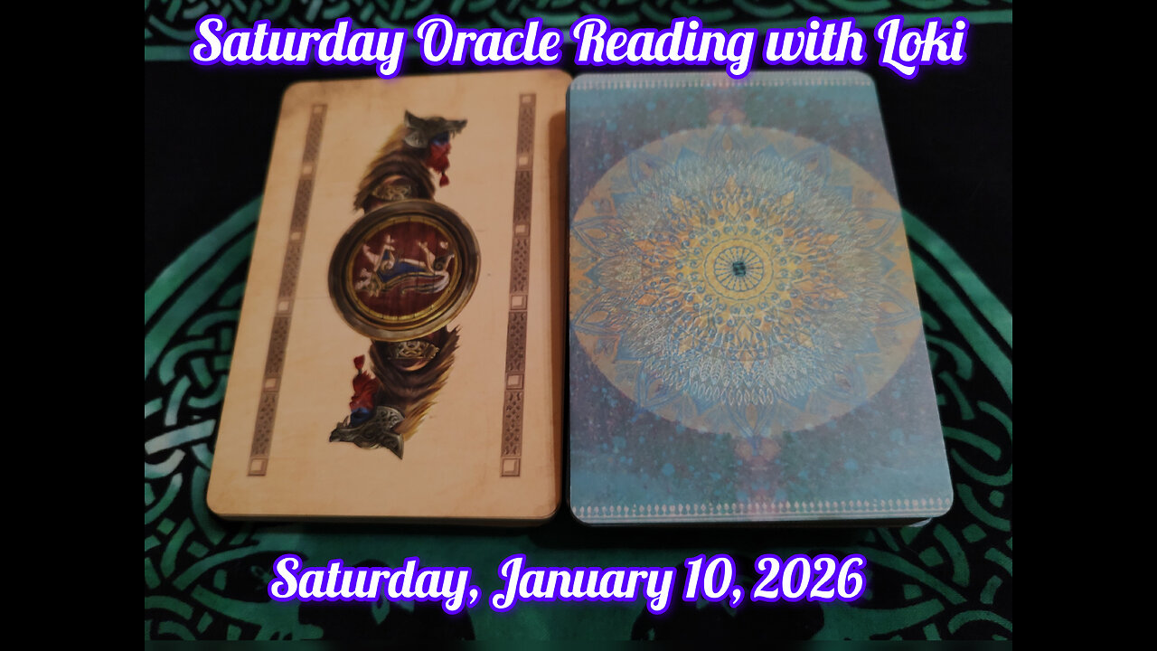 Saturday Oracle Reading with Loki: January 10, 2026