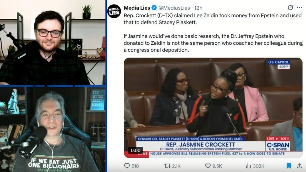 Jasmine Crockett defends Stacey Plaskett's Epstein correspondence during 2019 congressional hearing▮The Jimmy Dore Show