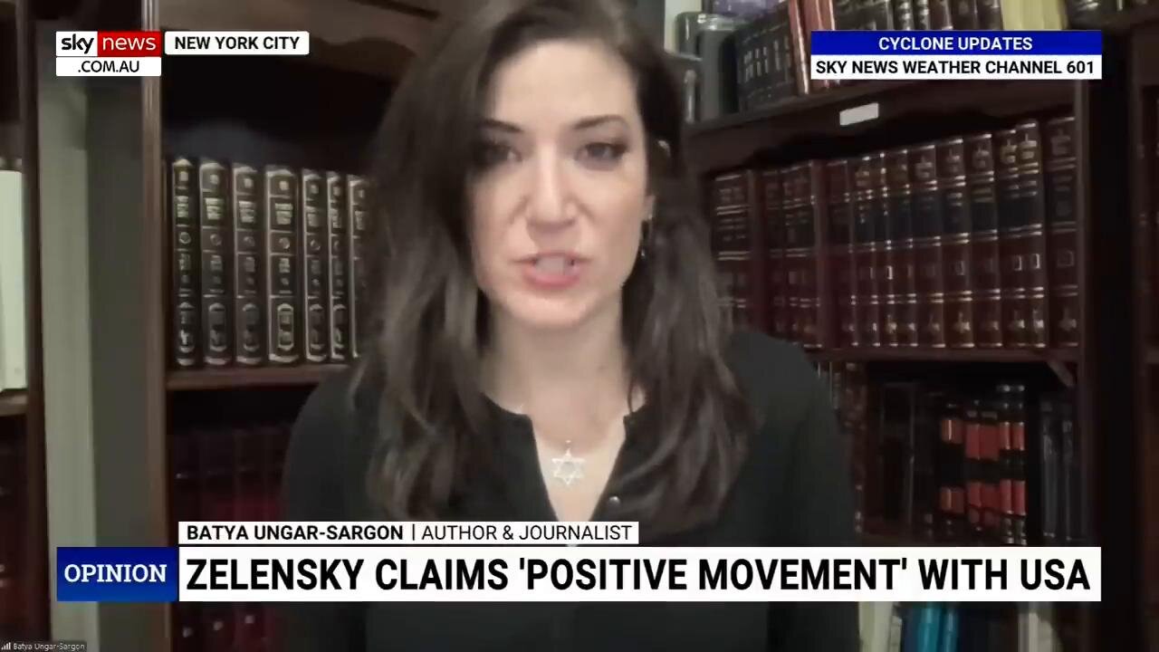 Mainstream media ‘very much on Zelensky’s side’: Batya Ungar-Sargon