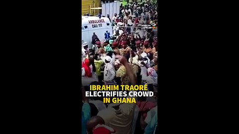 IBRAHIM TRAORÉ ELECTRIFIES CROWD IN GHANA