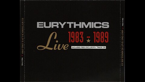 Eurythmics - Live 1983-1989 (UK.Limited Edition) 1993 3xCD