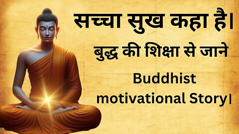 दुखों का अंत कैसे करे । सच्चा सुख कहा है। बुद्ध की शिक्षा से जाने । Buddhist motivational Story।