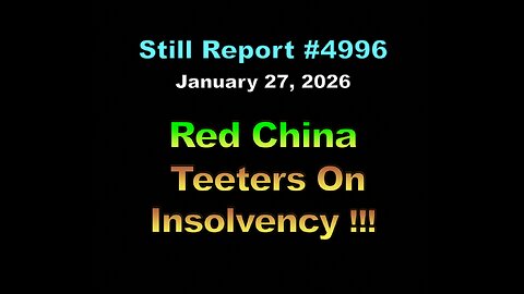 4996, Red China Teeters on Insolvency