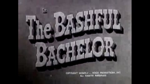 The Bashful Bachelor (1942) Classic Comedy Romance Restored