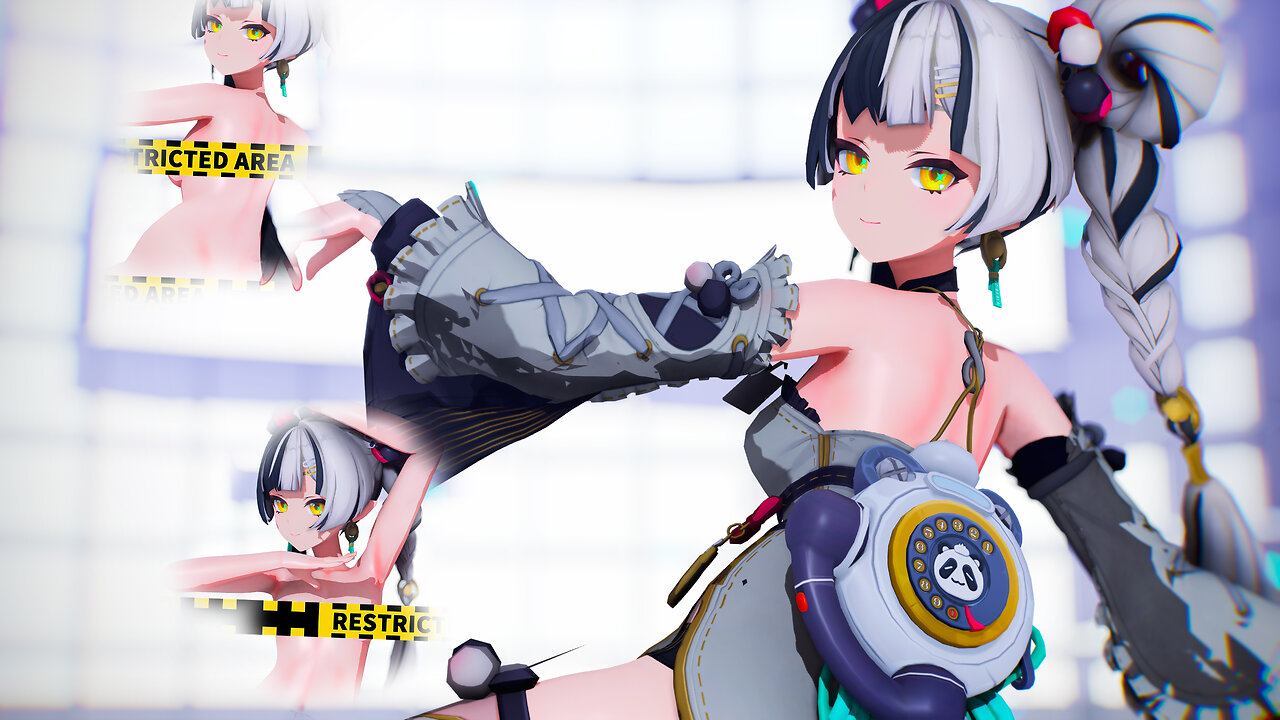 【MMD ZZZ 4K/60fps】《Dialyn (琉音)》~《수진 (SOOJIN) - 아가씨 (AGASSY)》