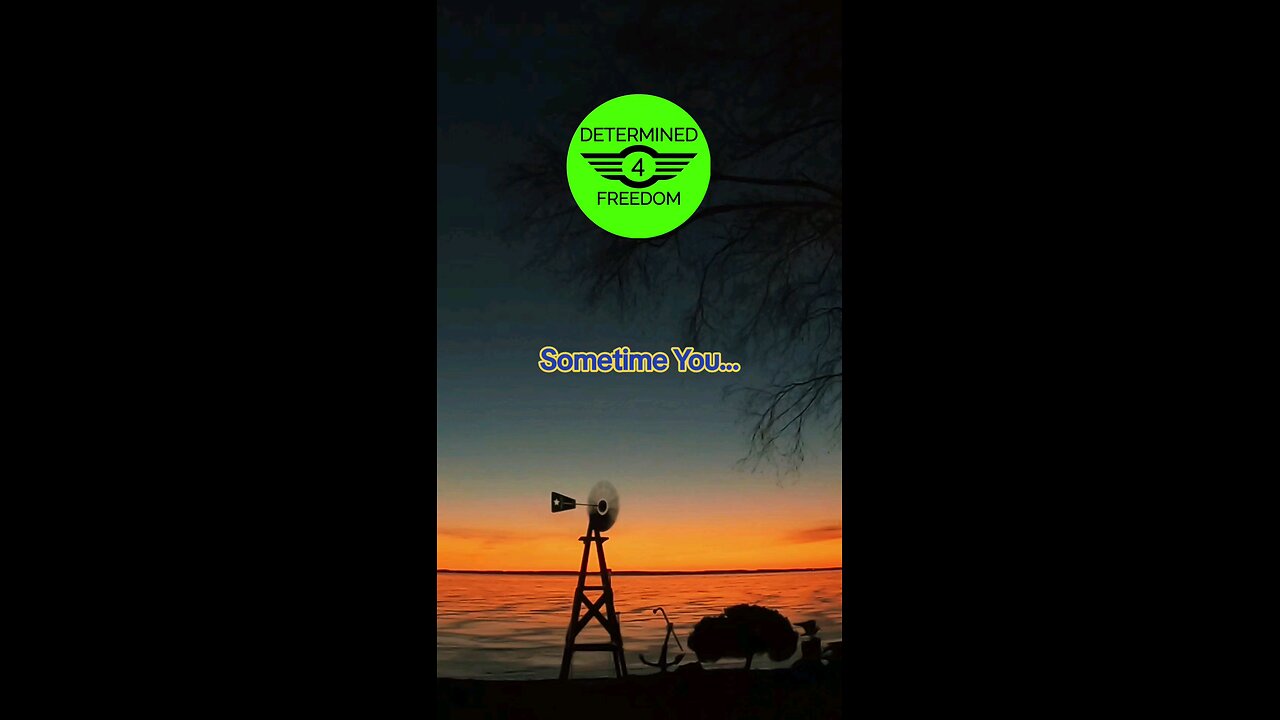 Sometime You...