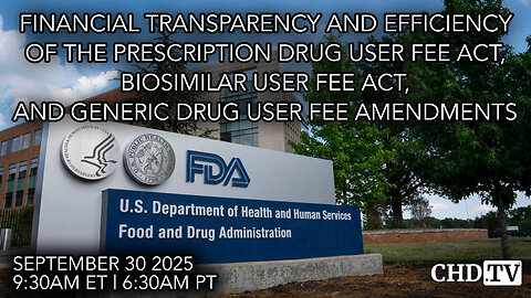 2025 FDA Financial Public Meeting