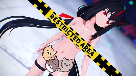 【MMD ホロライブ 4K/60fps】《Shirakami Fubuki (白上フブキ) Kurokami Fubuki (黒上フブキ)》~《NewJeans (뉴진스) 'Hype Boy'》