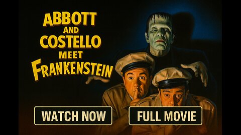 Abbott and Costello Meet Frankenstein (1948) 🎃 Full Movie | Classic Horror Comedy Masterpiece