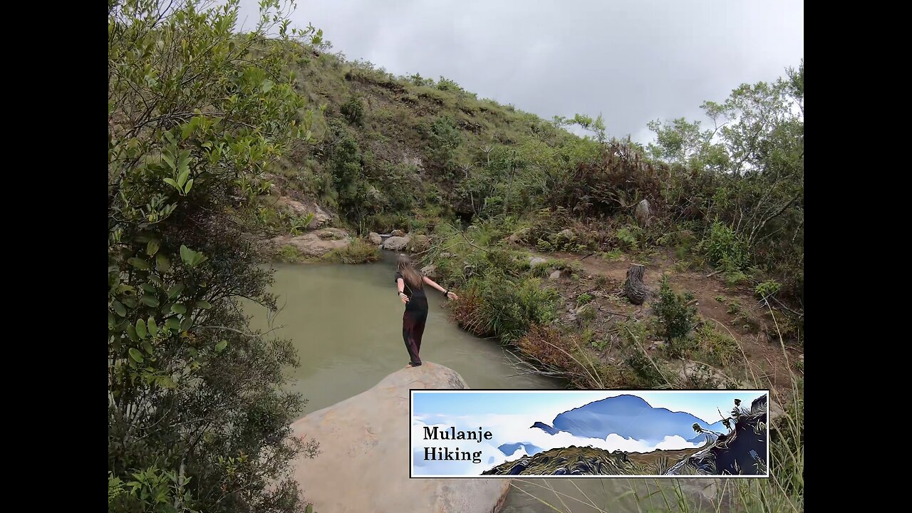 Hiking to a Pool - Mulanje Hiking