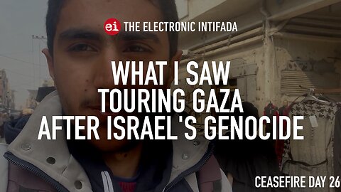 What I saw touring Gaza after Israel's genocide, with Abubaker Abed