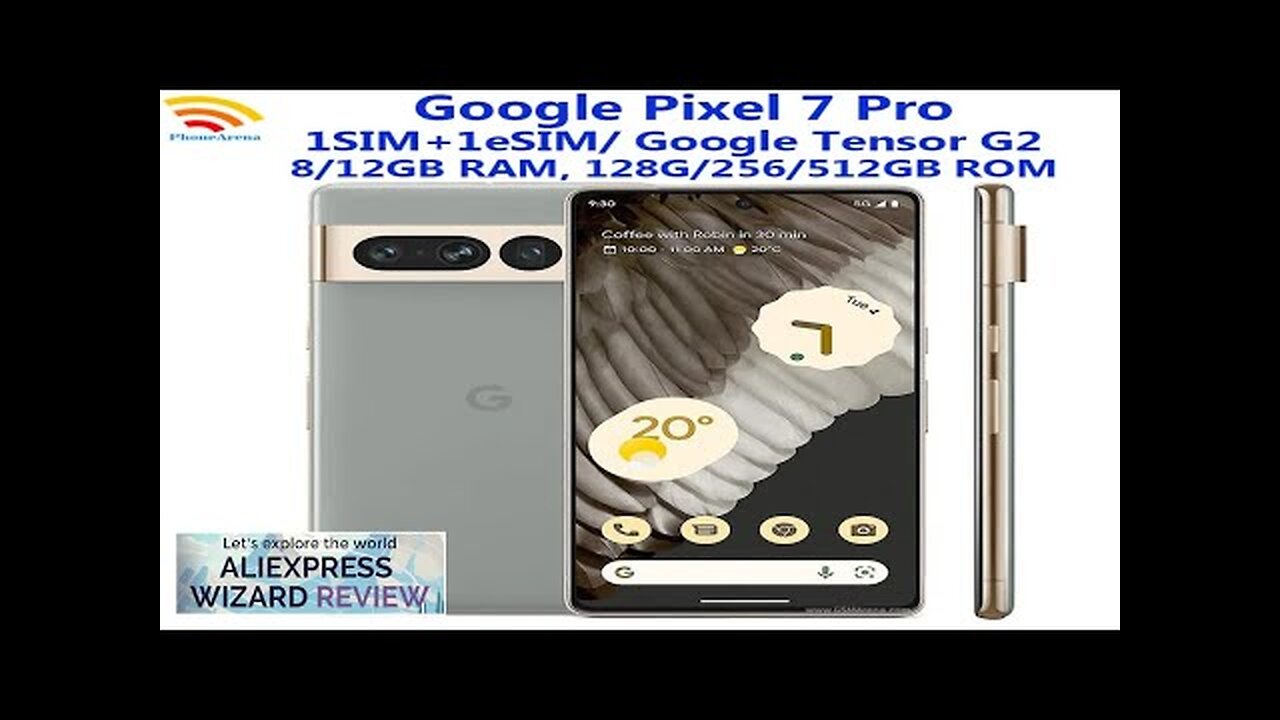 Google Pixel 7 Pro 7Pro 5G 12GB RAM 128/256/512GB ROM 6.7" AMOLED Review