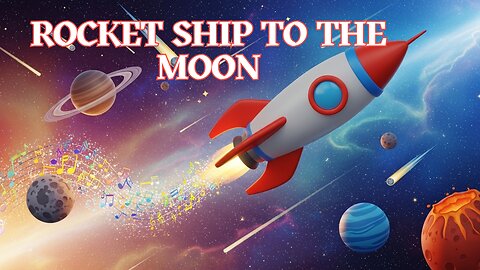 Rocket Ship to the Moon – Space Adventure Kids Song