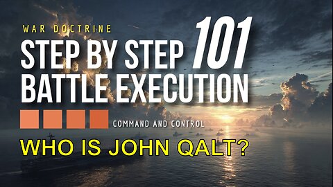 MONKEY WERX SITREP - Step by Step Battle Execution 101 - Command and Control. WHO IS JOHN QALT?