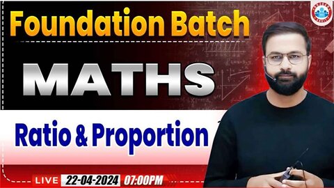 MATH CLASS, RETIO & PROPORTION #1