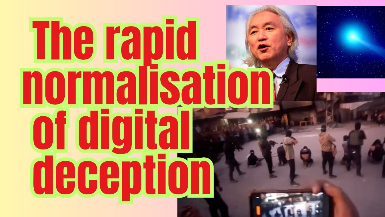 Video manipulation becomes "normal"... and excepted?