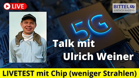 Talk mit Ulrich Weiner - LIVETEST mit Chip (weniger Strahlen!?) - 27.12.2024