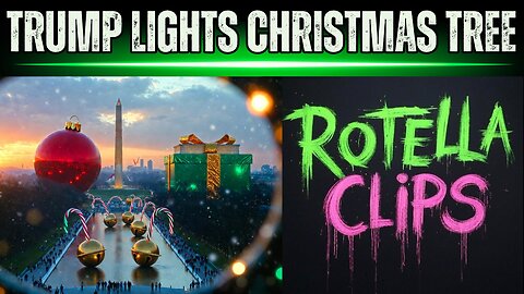 Trump Christmas Tree Lighting