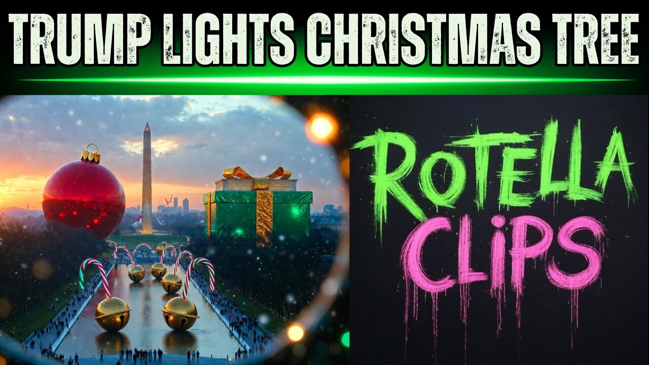 Trump Christmas Tree Lighting