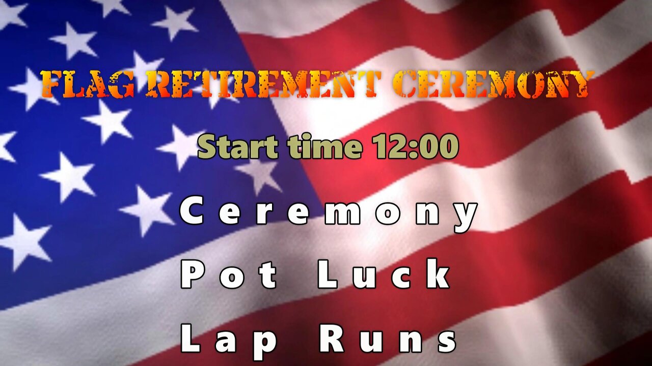 Flag Retirement at Twisted Lizard Speedway