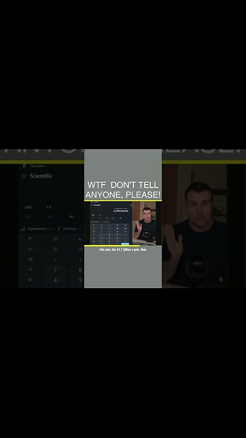 WTF 💀 Don't Tell Anyone, PLEASE!