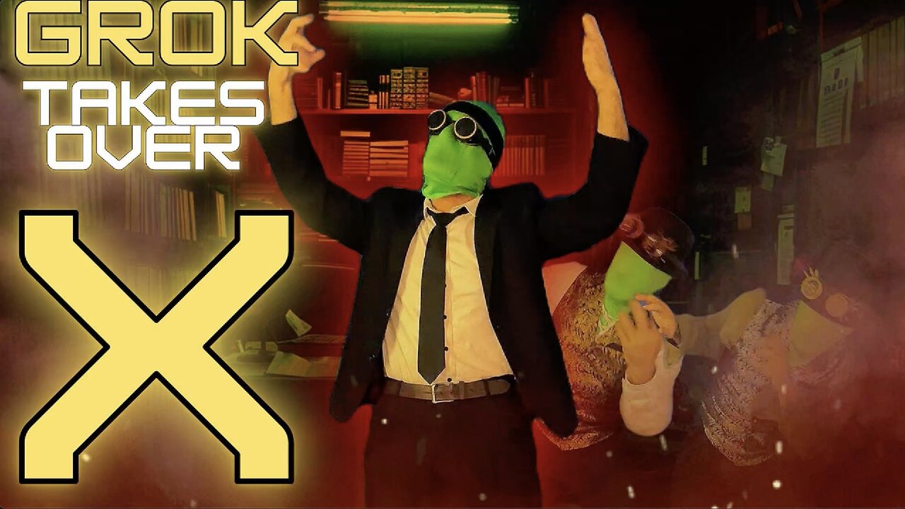 GROK TAKES OVER X W/GreenMan Reports