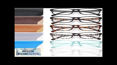 Gaoye 6 Pack Reading Glasses Blue Light Blocking for Women Men Magnifying Review