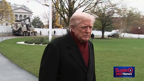 PresIdent Trump Speaks to Reporters